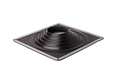 Проходной элемент (мастер флеш) прямой №9 (254-502мм) +240 силиконовый черный