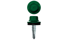 Саморез по металлу Daxmer 4,8х19 (400шт) сверло №2 RAL 6029