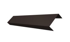 Ламель обратная 50 забора жалюзи Texas 0,5 Atlas X RR 32 темно-коричневый