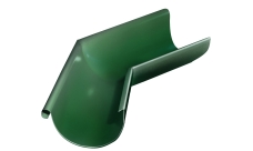 Угол желоба внешний GL PU 135 гр 125 мм RAL 6005 зеленый мох