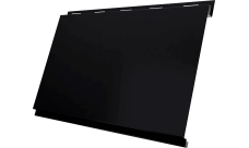 Вертикаль классик Grand Line 0,5 Сатин с пленкой RAL 9005 черный