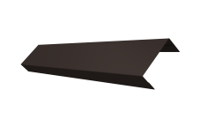 Ламель лицевая 50 забора жалюзи Texas Grand Line 0,5 Atlas X RR 32 темно-коричневый