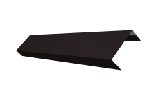 Ламель лицевая 50 забора жалюзи Texas Grand Line 0,5 Satin RAL 9005 черный