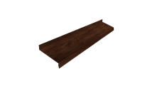 Отлив простой 150 0,45 Print Elite Cherry Wood TwinColor (2м)