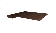 Планка завершающая Grand Line 0,45 Print Premium Antique Wood TwinColor (2м)