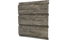 Софит металлический Классик v01 Grand Line без перфорации 0,45 Print Elite с пленкой Nordic Wood TwinColor