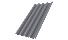 Профнастил Н60R v01 Grand Line 0,7 PE RAL 7004 сигнальный серый