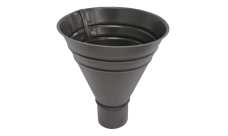 Воронка водосборная большая, 300/100 мм матовый RR 32