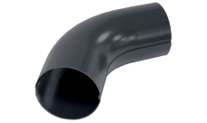 Колено 60 град 100 мм матовый RAL 7024