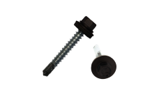 Саморез по металлу Daxmer 5,5х32 (250шт) сверло №5 RAL 9005