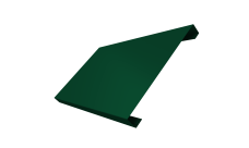 Ламель лицевая 200 забора жалюзи Texas 0,45 PE-Double RAL 6005 зеленый мох