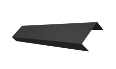 Ламель лицевая 50 забора жалюзи Texas Grand Line 0,5 Velur X RAL 7016 антрацитово-серый