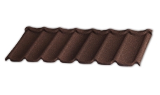 Лист композитной черепицы Gerard Diamant chestnut