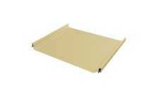 Кликфальц Pro Grand Line 0,45 Drap TX с пленкой на замках RAL 1015 светлая слоновая кость