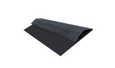 Планка стартово-финишная Экобрус, Экобрус новый Grand Line 0,45 Принт Премиум Серое дерево TwinColor (2м)