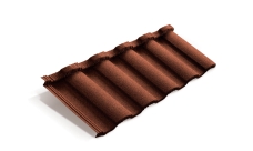 Лист композитной черепицы Metrotile MetroRoman скарлет