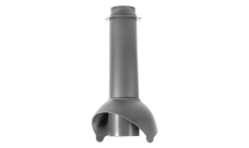 Выход канализации Krovent Pipe-VT 110 неизолированный серый
