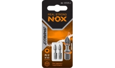 Бита торсионная Nox Strong Pz2х25мм C6,3 2 штуки карта (337225-2)