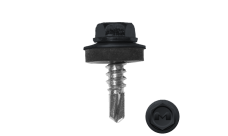 Саморез по металлу Daxmer 5,5х19 RAL 7024 (250) сверло №3