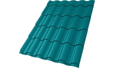 Профиль волновой "Кредо" ("Kredo") 0,45 ПЭ RAL 5021 водная синь