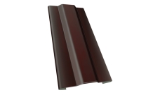 Защелка для кронштейна трубы Grand Line ПЭ матовый RAL 8017 шоколад