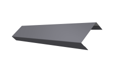 Ламель обратная 50 забора жалюзи Texas 0,5 Satin RAL 7004 сигнальный серый