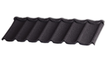 Лист композитной черепицы Gerard Diamant dark silver