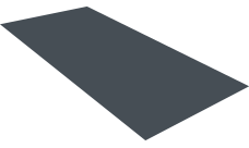 Плоский лист Grand Line 0,5 Drap TX RAL 7024 мокрый асфальт