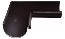 Угол желоба внутренний GL PE 90 гр 125 мм RR 32 темно-коричневый