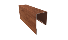 Планка П-образная заборная 17 0,45 Print Premium Rowan Wood Intense FTC (2,5м)