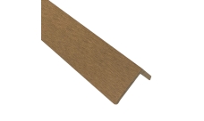 Профиль угловой CM Cladding 2000х70х70х8 мм teak (тик)