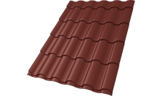 Профиль волновой "Кредо" ("Kredo") 0,45 PE RAL 3009 оксидно-красный