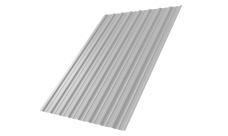 Профнастил С10A 0,7 PE RAL 9003 сигнальный белый