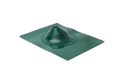 Проходной элемент MF угловой №1 (75-200мм) +185 EPDM (металлический окрашенный фланец) зеленый