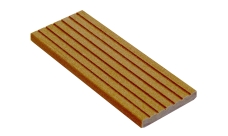 Торцевая планка MasterDeck 70мм орегон 3м