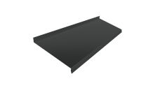 Отлив простой 250 Grand Line 0,45 Drap TX RAL 7016 антрацитово-серый (2м)