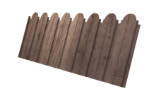 Профнастил C10B фигурный 0,45 Print Premium Almond Wood Fresh