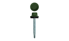 Саморез кровельный 4,8х35 (250шт) сверло №1 RAL 6020