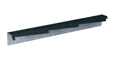 Планка фронтонная резная левая Gerard цвет 471 (1,2м)