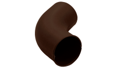 Колено стока GL PU Matt 90 мм RAL 8017 шоколад