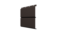 Софит ЭкоБрус 0,345 Grand Line с перфорацией 0,5 PurPro Matt 275 RR 32 темно-коричневый