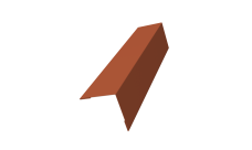 Угол внешний 70х70 0,5 Velur X RAL 8004 терракота (3м)