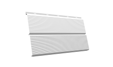 ЭкоБрус Гофр Grand Line 0,5 Сатин с пленкой RAL 9003 сигнальный белый