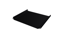 Кликфальц Pro Grand Line 0,5 Satin Matt TX с пленкой на замках RAL 9005 черный