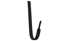 Крюк длинный GL PU Matt 125 мм RAL 9005 черный