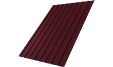 Профнастил С10A Grand Line 0,5 Satin Matt RAL 3005 красное вино