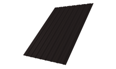 Профнастил С10R Grand Line 0,5 Satin RAL 9005 черный