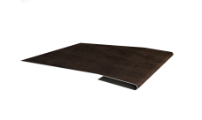 Планка начальная Grand Line 0,45 Print Premium Antique Wood TwinColor (2м)