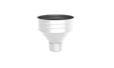 Воронка водосборная большая Optima 350/150мм RAL 9003