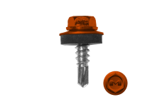 Саморез по металлу Daxmer 5,5х19 RAL 2004 (250) сверло №3